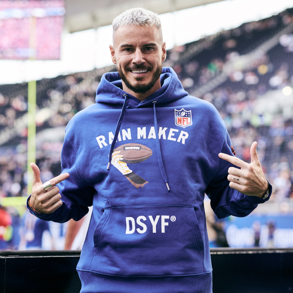 DSYF x NFL Blue Hoodie